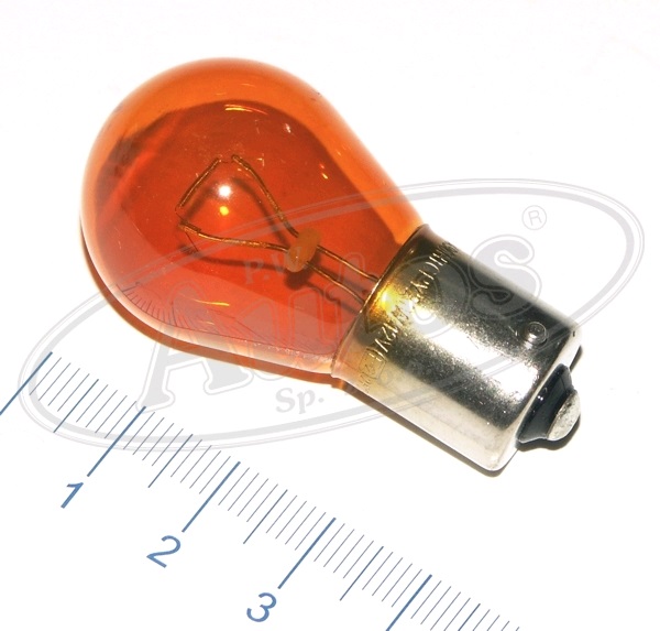 Žárovka 12V 21W BaU15s PY21W AMBER oranžová BOSMA