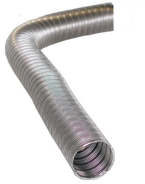 Trubka výfuku pancéřová - pružný díl  38x42 pro nezávislé topení WEBASTO