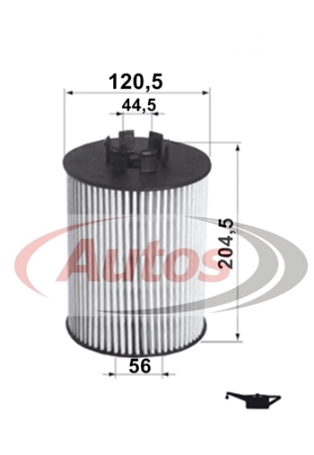 Filtr oleje E416HD86 RVI Midlum, VOLVO FE, FLII,  