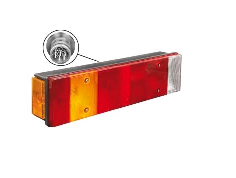 Svítilna zadní 7-dílná 464x130x82 L DAF 95XF, CF65, CF75, CF85