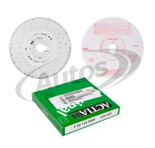 Kotouček tachografu 125km/h 026/10 bez otáček 