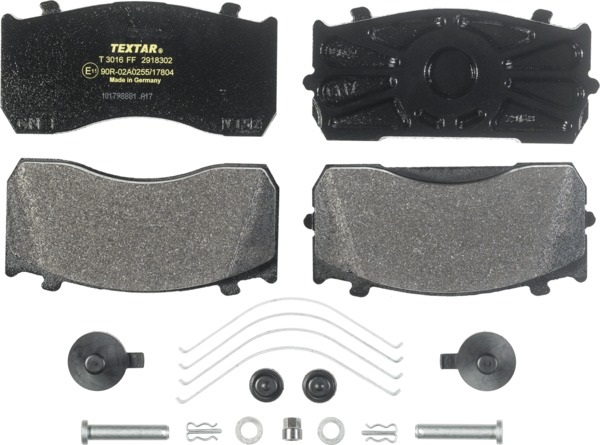 Deska brzdová 29148,29183 Textar 173x84x34 KNORR SB5000 MERCEDES Atego, MAN TGL