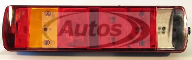 Svítilna zadní 7-dílná s osvětlením SPZ L SCANIA P,G,R,T, od 2004