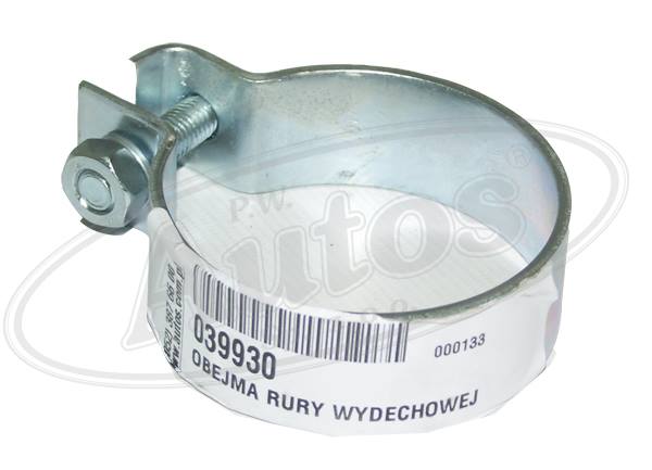 Objímka trubky výfuku  75,50mm MERCEDES Atego,  MAN 12-493/14-495//16/17-498