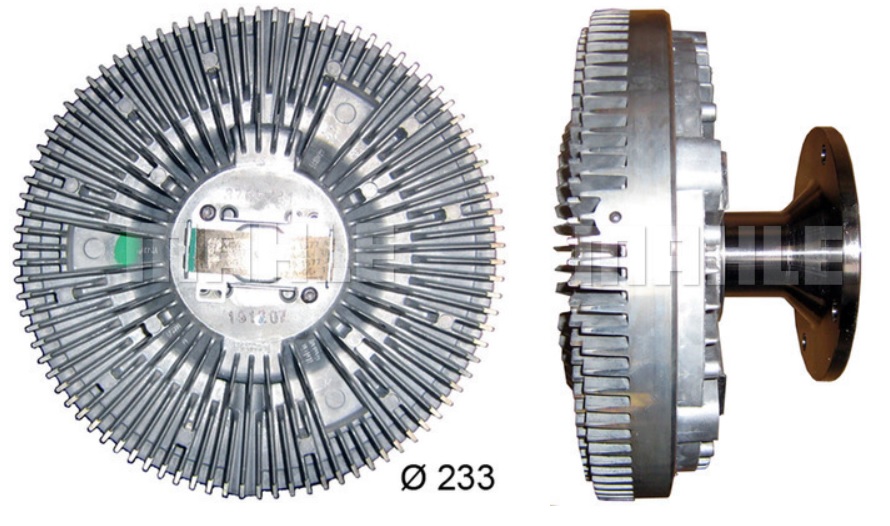Viskospojka bez ventilátoru pr.233mm IVECO E.Tech, E.Star, E.Trakker F2BE/F3AE/8210.42/828