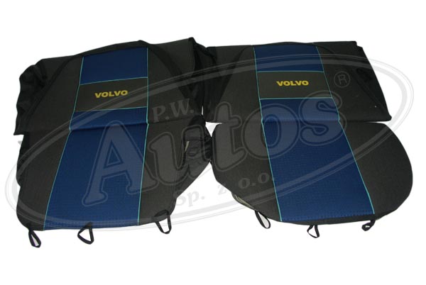 Potah sedadla - sada 1+1 modrý VOLVO FH od 2008