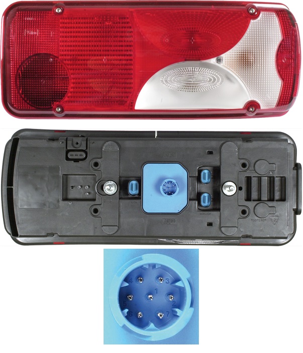 Svítilna zadní 7-dílná 400x160 P MERCEDES Sprinter