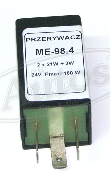 Přerušovač směrových světel 24V 3-pin / 2x21W+3W/ SCANIA, IVECO, MERCEDES