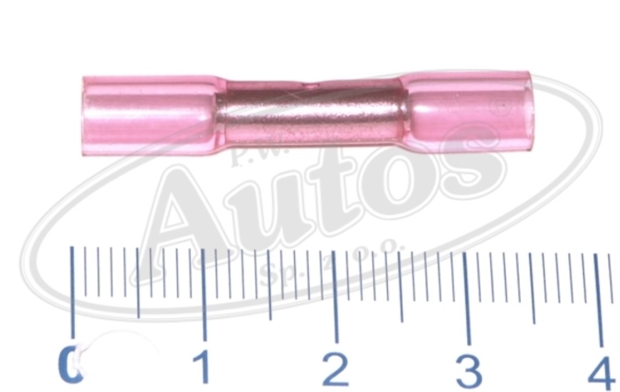 Bužírka smršťovací - termospojka 0,5-1,5 mm růžová