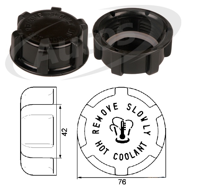Uzávěr expanzní nádrže SCANIA 94,114,124,144,164, P,G,R,T,