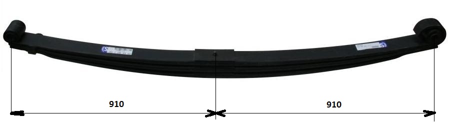 Pero listové 910/910 2 listy PN SCANIA 124