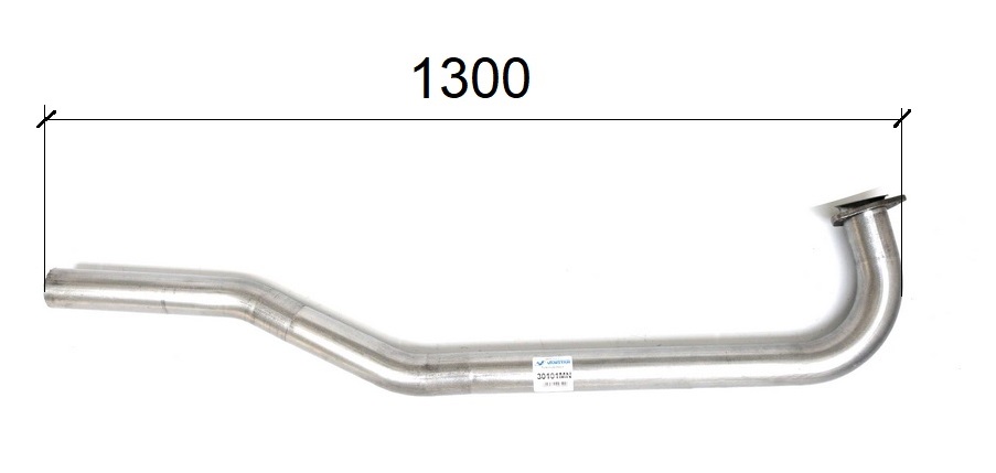 Trubka výfuku přední 1300mm MAN L2000 L20/24/33/35 D0824FL/LFL