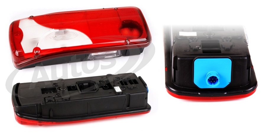 Svítilna zadní 7-dílná L MERCEDES Sprinter, VW Crafter od 06.2006