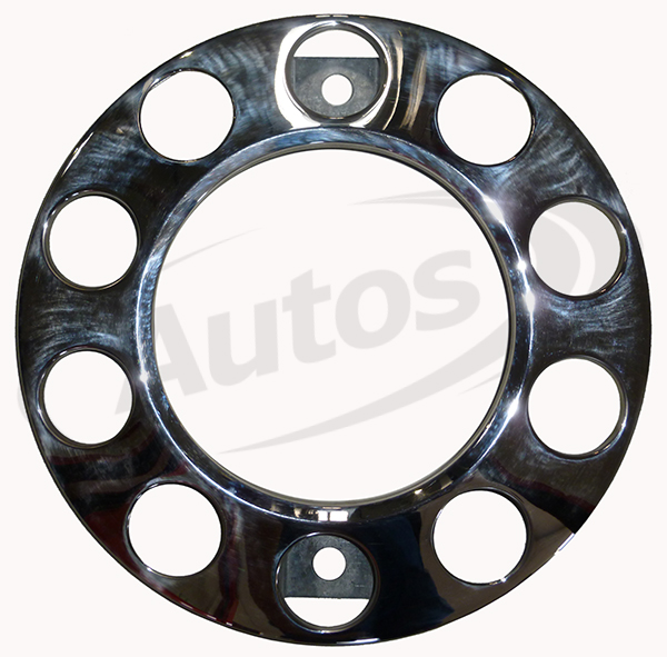 Kryt matic kola 10 děr - prázdný střed, nerez