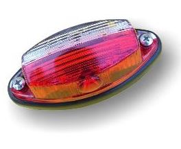 Svítilna poziční 12V/24V G 02/B-CZ č/b oválná na šrouby