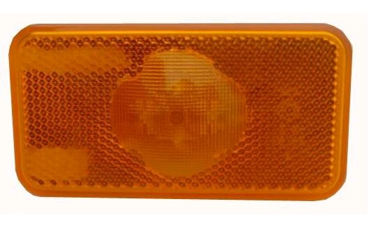 Svítilna poziční 24V/102x54x16 L/P LED oranžová VOLVO FM9,FH12,FH16