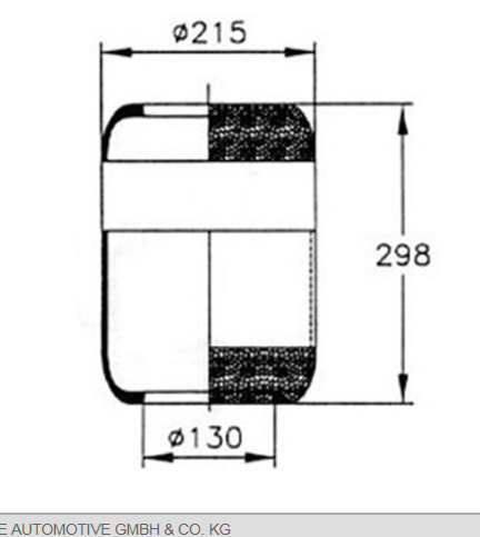Vlnovec pérování - guma IVECO E.Star, E.Tech, Stralis