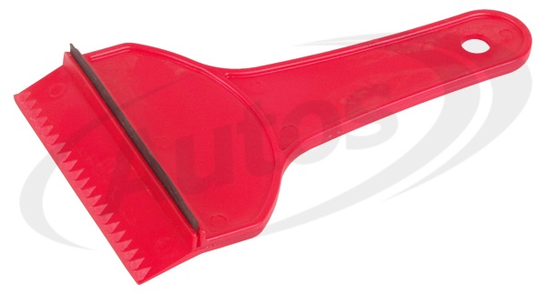 Škrabka na led oken s gumovou stěrkou "EXTRA"