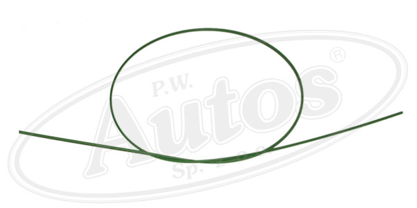 Bužírka smršťovací termo tenkostěnná 1,6/0,8x1000