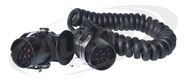 Kabel propojovací 15pin 24V ADR spirálový 4m s koncovkou