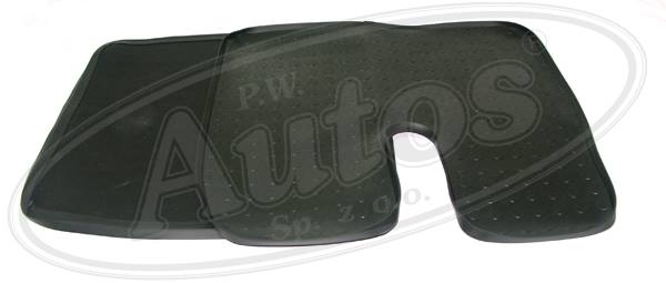 Koberec podlahový gumový kabiny XXL- sada MAN TGA,TGL,TGX,TGM