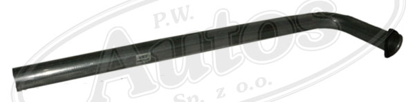 Trubka výfuku střední L-1500x80 MAN M90 motor D0826