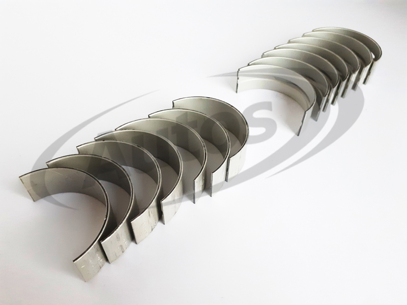 Ložisko klikového hřídele + 0,25 / sada na motor RVI Midlum MIDR 06.02.12/D//MIDR 06.02.26