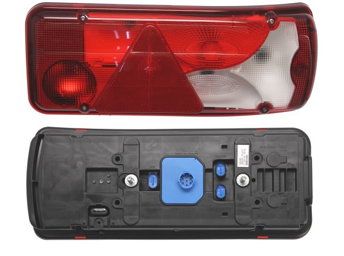 Svítilna zadní P s trojúhelníkem, konektor 7pin