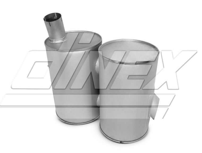 Tlumič výfuku 600mm IVECO E.Trakker 190E30 Euro 3