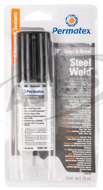 Lepidlo dvousložkové Permatex na kov od -51°C do +149°C/306 atm, 25ml 