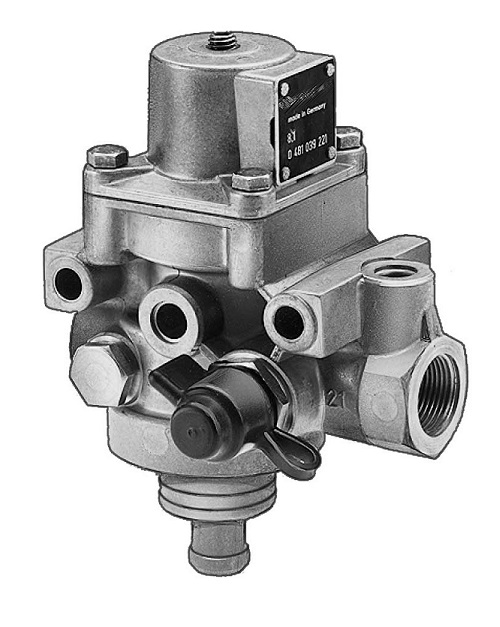 Ventil regulace tlaku M22x1,5/M12x1,5/ 10bar MAN, MERCEDES, RVI