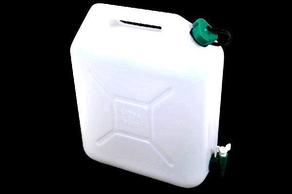 Kanystr plastový na vodu 20l s plastovým  kohoutkem