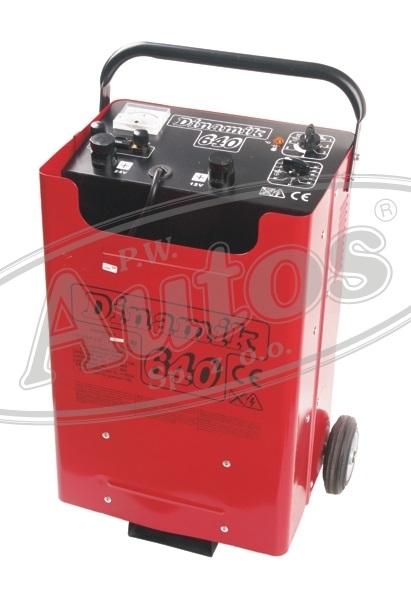 Vozík startovací a nabíjecí DINAMIK 640 12V/24V - 50A-550A 