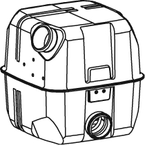 Tlumič výfuku SCANIA P,G,R,T, 94,114,124,144, 164 Euro 2/3 