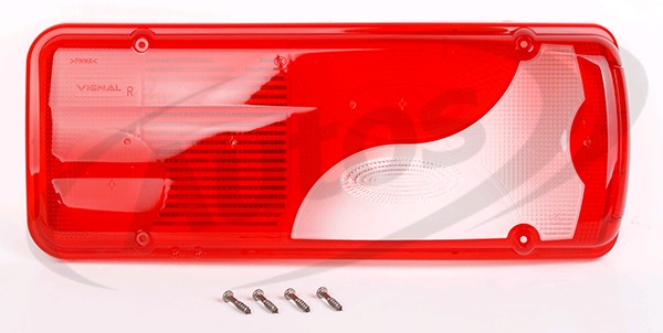 Kryt zadní svítilny 7-dílný 400x160 P MERCEDES Sprinter, VW Crafter, SCANIA P,R,T,