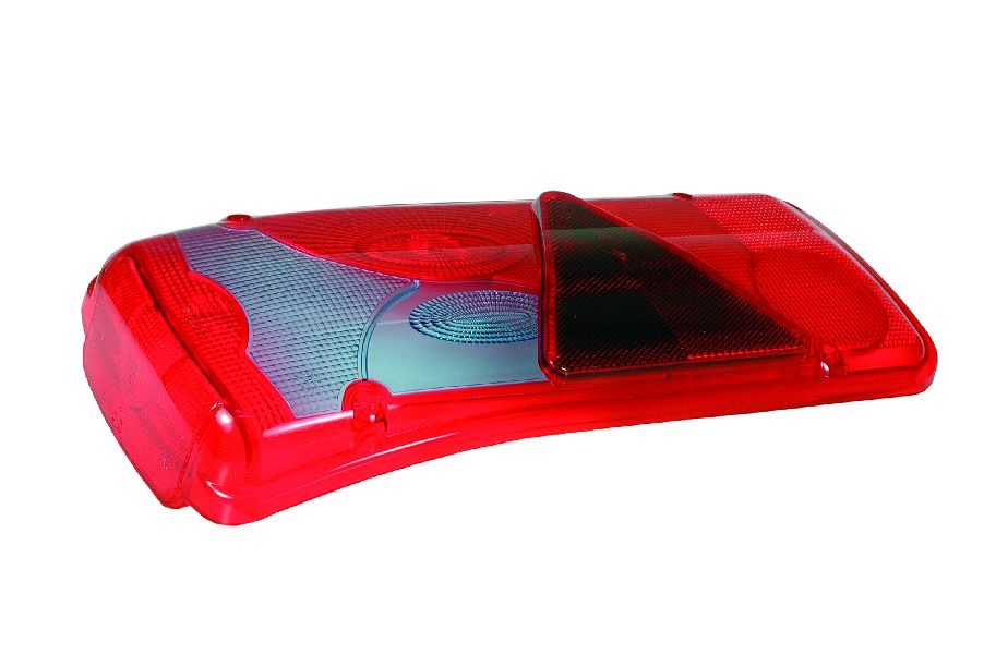 Kryt zadní svítilny 5-dílný s trojúhelníkem  L MAN TGA, TGL