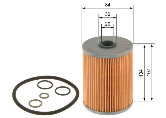 Filtr oleje hydrauliky retardéru SCANIA P,G,R,T S DC09.109-OC9.G05, IRIZAR PB/K