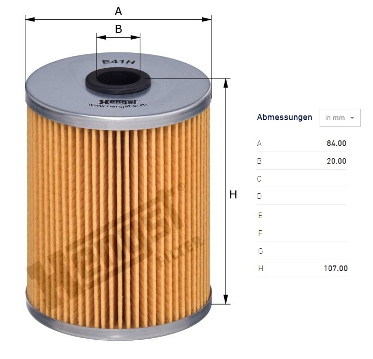 Filtr oleje hydrauliky retardéru SCANIA P,G,R,T S DC09.109-OC9.G05, IRIZAR PB/K