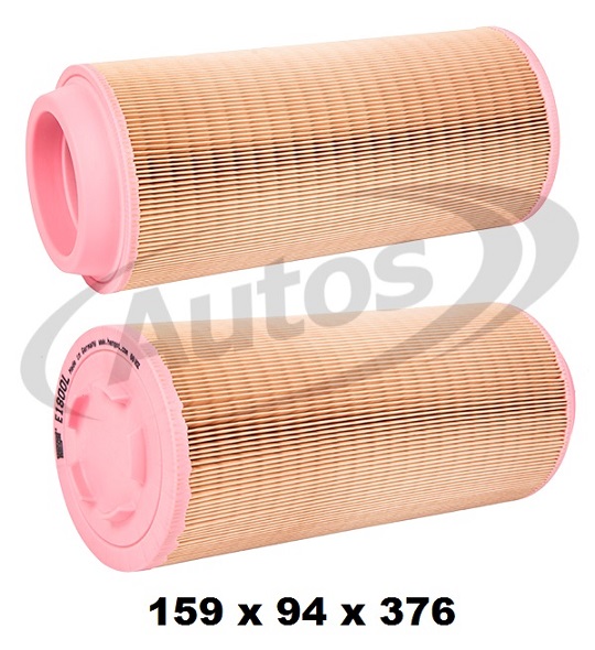 Filtr vzduchu hlavní JC JCB teleskopické rýpadlo, DEUTZ-FAHR, FENDT, JOHN DEERE, LIEBHERR