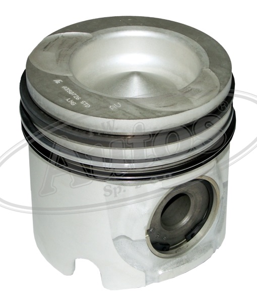 Píst kompletní 123mm/ 3 kroužky RVI Premium MIDR 06.23.56 A3A od 1996