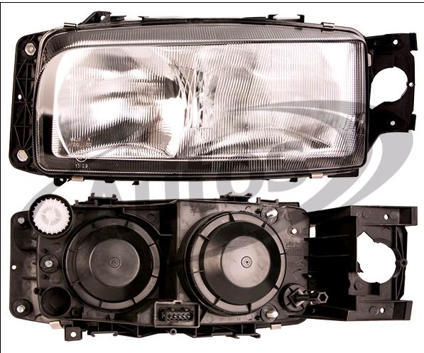 Světlomet hlavní bez rámečku L RVI Premium TR/PR, Midlum, Kerax 