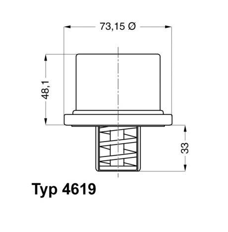 Termostat 86°C IVECO Stralis, E.Trakker, Midlum, RVI Premium, Kerax, Midlum, VOLVO FH12