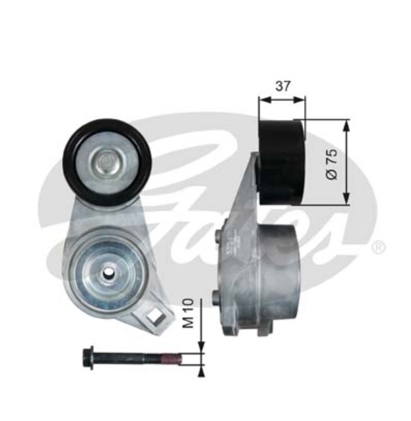 Napínač řemene VOLVO FH12D12C, RVI Kerax 270.18/320.18/370.18/420.18/ Premium 420.18  