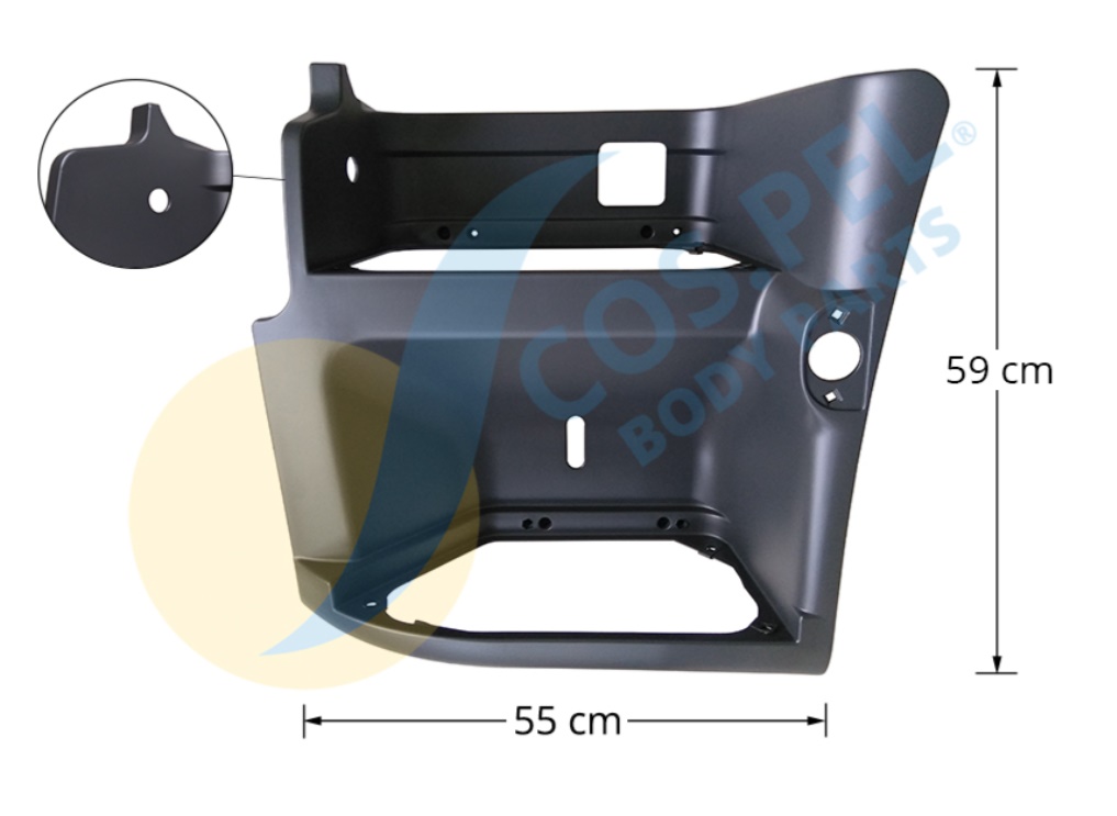 Schod kabiny spodní L RVI Premium DCi