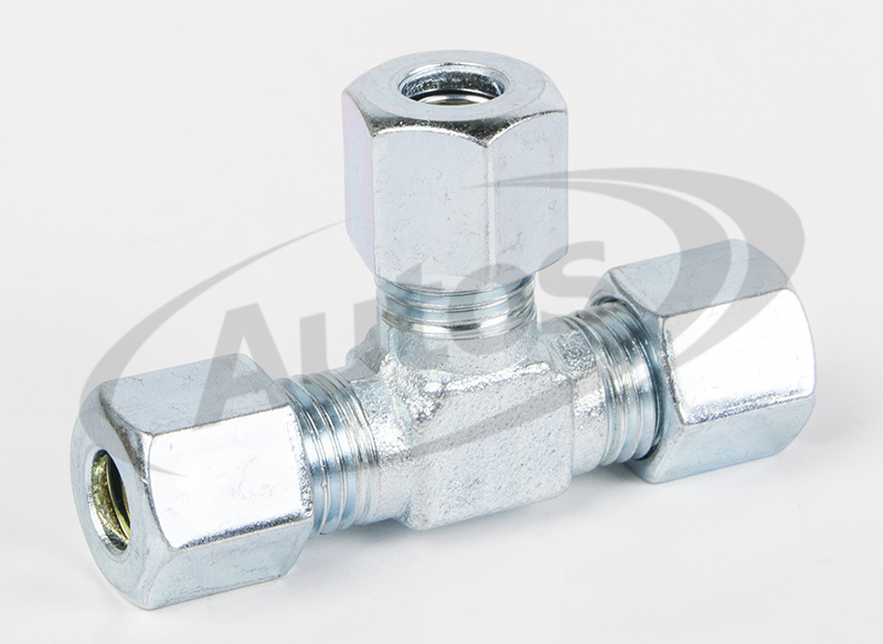 Rychlospojka "T" PA8/8/8 kovová s maticemi 