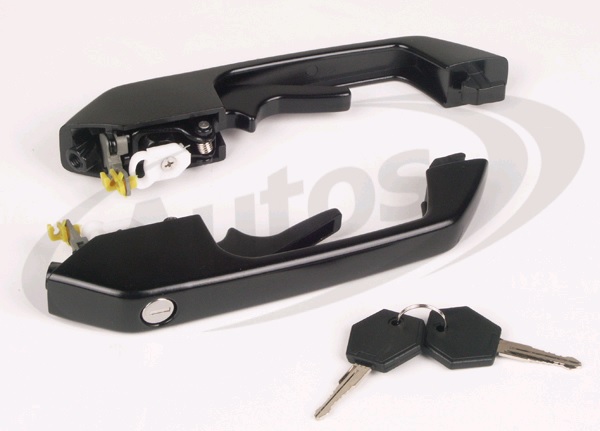 Madlo dveří venkovní se zámkem a klíči L SCANIA P,G,R,T, 93,113,142,143