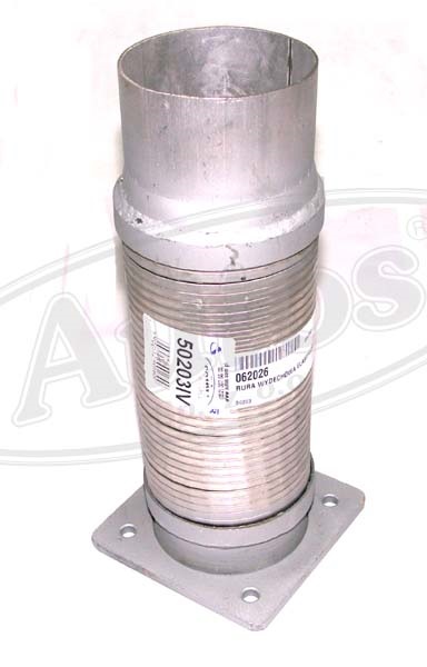 Trubka výfuku přední s pružným dílem 355x105 IVECO E.Tech, E.Star R180/190/240/260/400E4