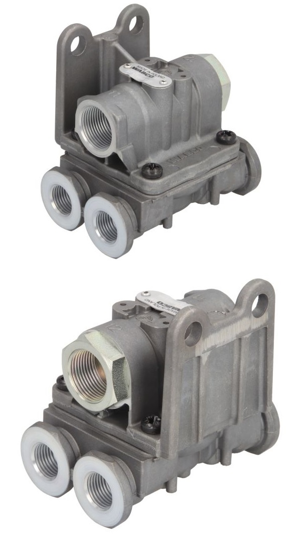 Ventil vyfukovací 12bar / 4x M16x1,5  M22x1,5 DAF, SCANIA, RVI