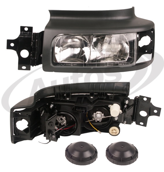 Světlomet hlavní s rámečkem L RVI Premium, Kerax