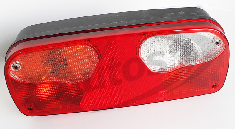 Svítilna zadní L ECOPOINT I bez osvětlení SPZ s trojúhelníkem, 7pin ASS2